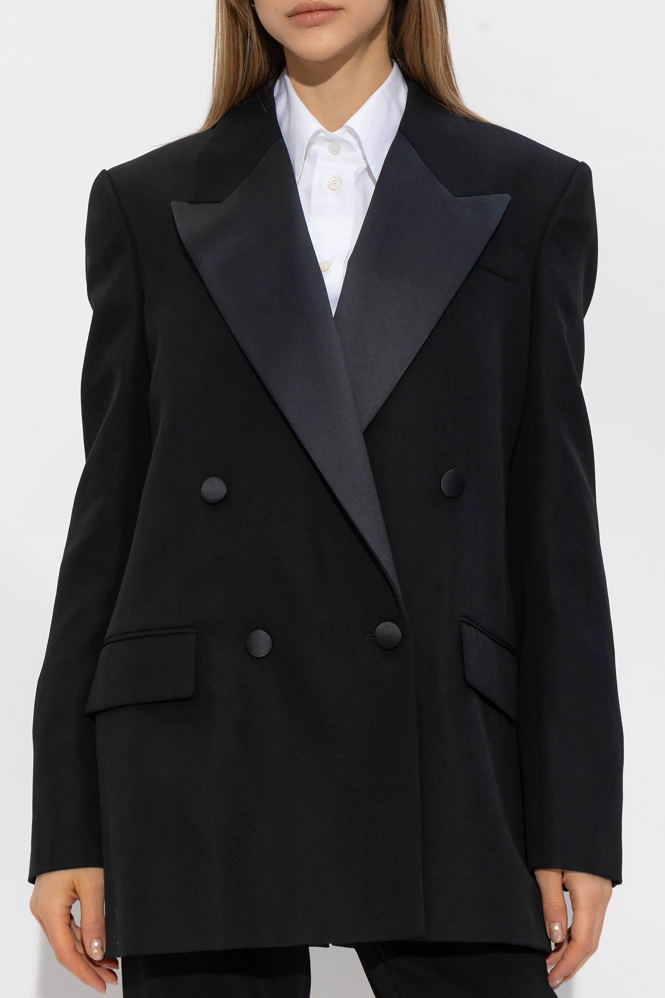 ジャケット Stella McCartney SS24 Black wool blazer (6500823DU700 1000) Black wool blazer – G&B